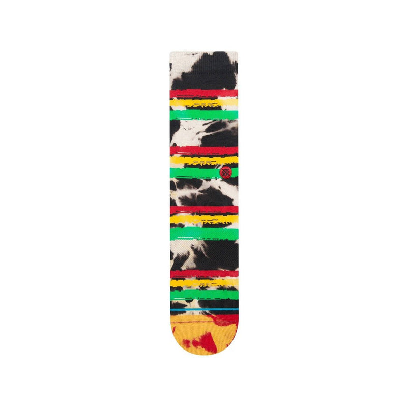 STANCE x WADE Men's Striped Jashta Crew Socks - Orange/Green L