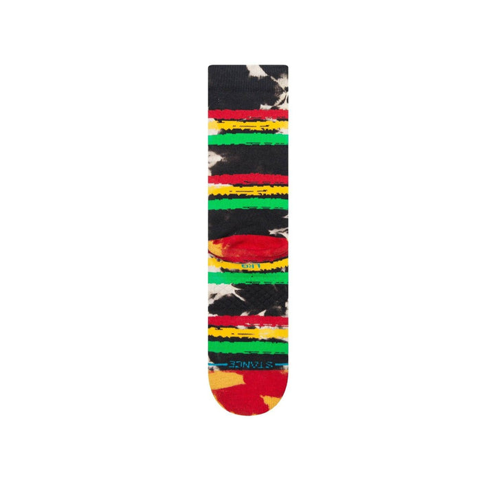 STANCE x WADE Men's Striped Jashta Crew Socks - Orange/Green L