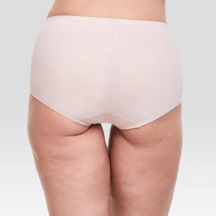 Hanes Premium Women's 4pk Tummy Control Briefs Underwear - Fashion Pack Colors May Vary L