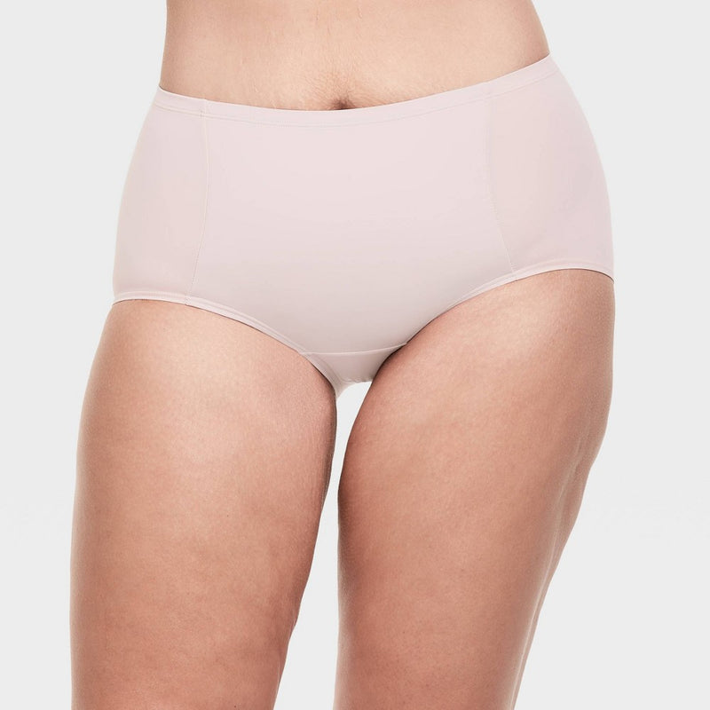 Hanes Premium Women's 4pk Tummy Control Briefs Underwear - Fashion Pack Colors May Vary L