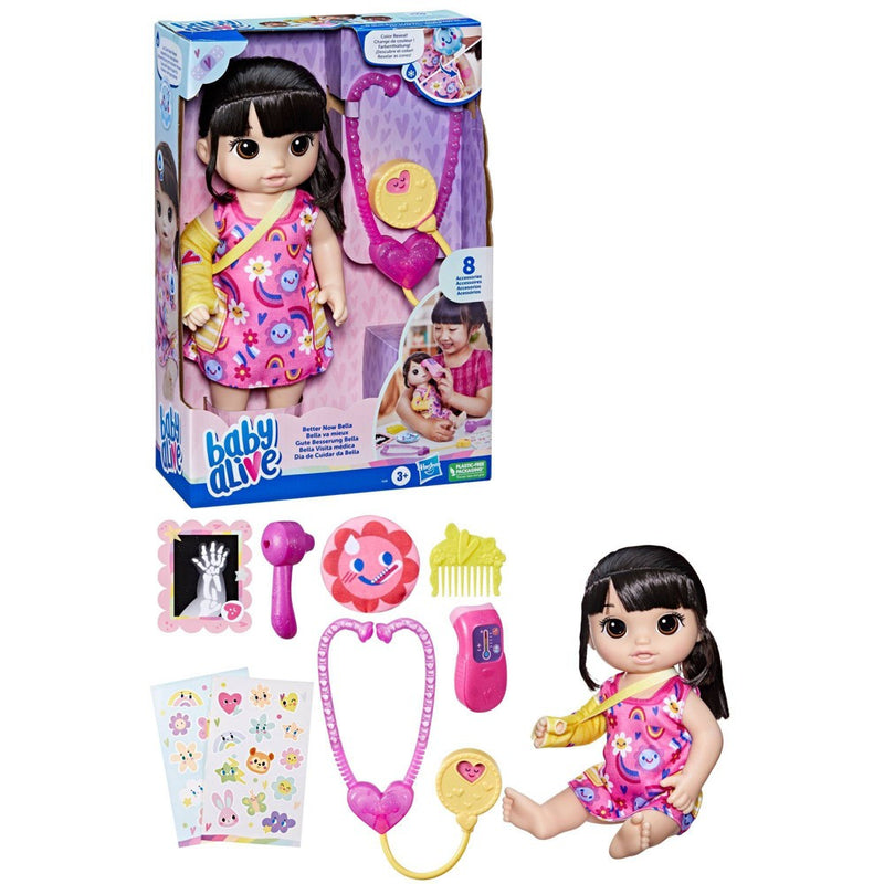 Baby Alive Better Now Bella - Long Black Hair/Brown Eyes