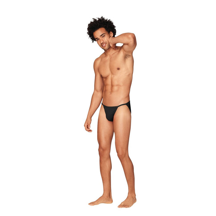 Hanes Premium Men's String Bikini Underwear 6pk - Black/Blue/Red M