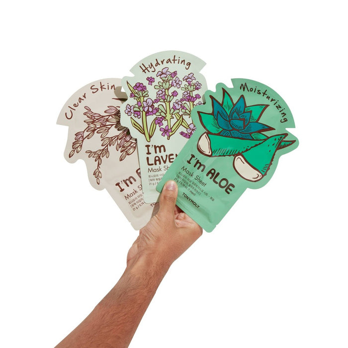 TONYMOLY Lavender Face Sheet Mask - 0.74oz