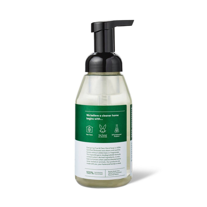 Unscented Foaming Hand Soap - 10 fl oz - Everspring