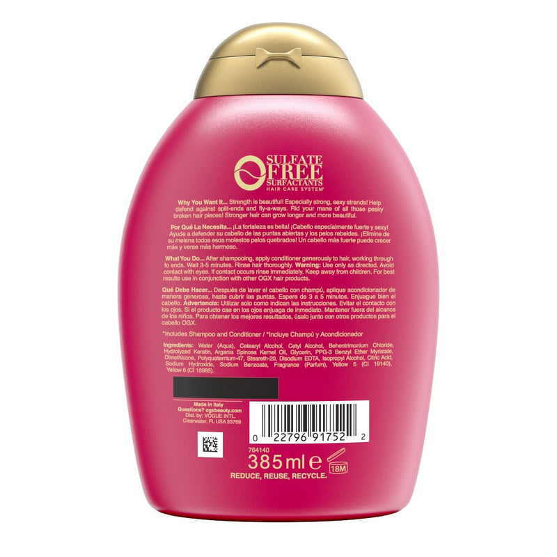 OGX Anti-Breakage Keratin Oil Conditioner for Dry, Damaged Hair - Anti-Frizz - 13 fl oz