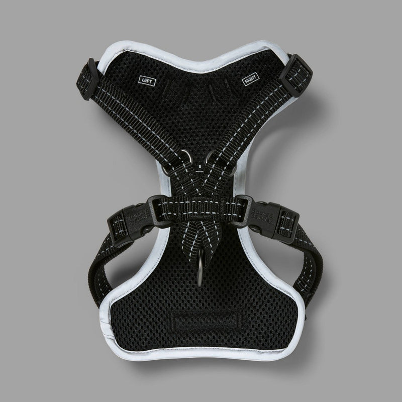 Ultimate Reflective and Adjustable Dog Harness - Black - XS - Boots & Barkley
