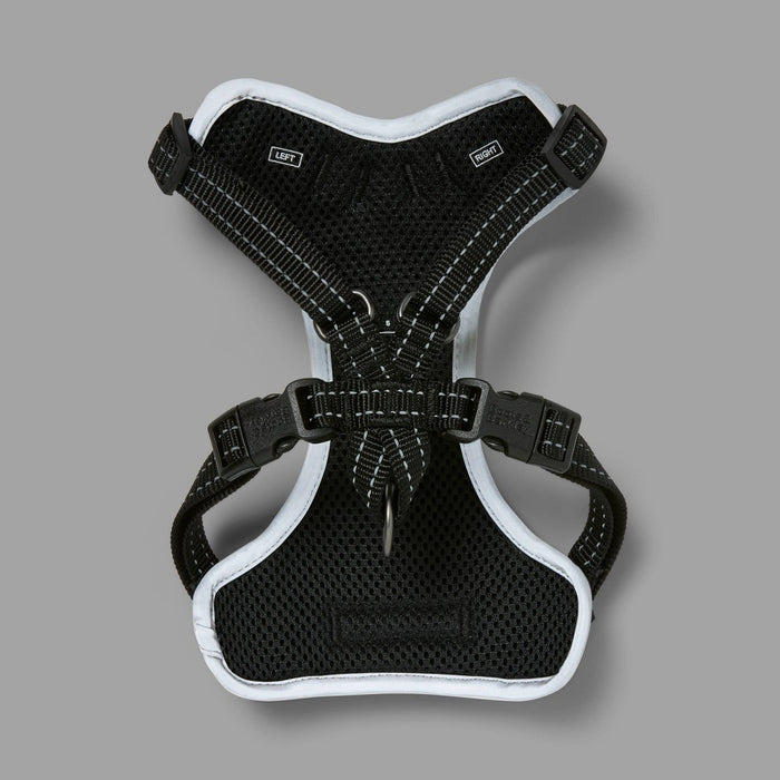 Ultimate Reflective and Adjustable Dog Harness - Black - XS - Boots & Barkley
