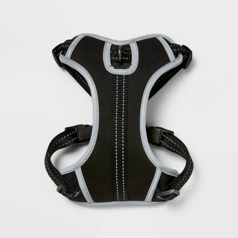 Ultimate Reflective and Adjustable Dog Harness - Black - XS - Boots & Barkley