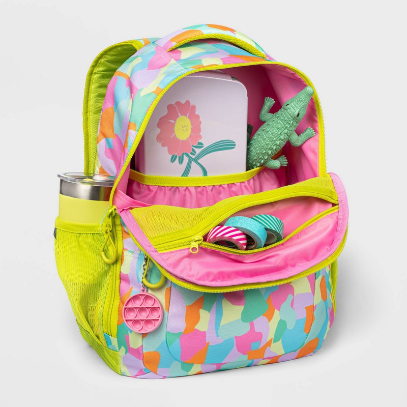 Kids' Adaptive 17" Backpack Geo Camo - Cat & Jack