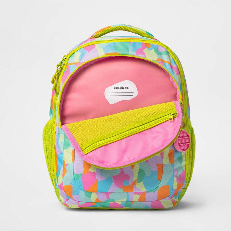 Kids' Adaptive 17" Backpack Geo Camo - Cat & Jack