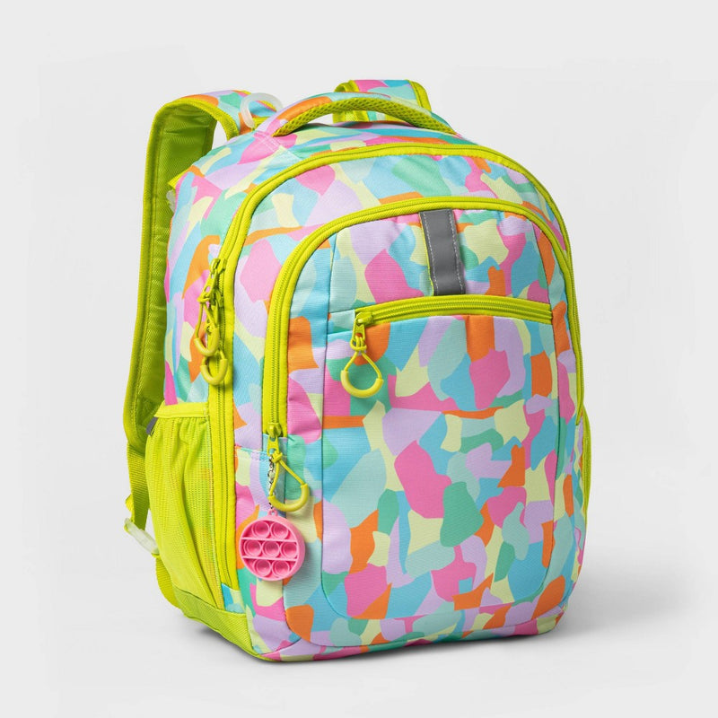 Kids' Adaptive 17" Backpack Geo Camo - Cat & Jack