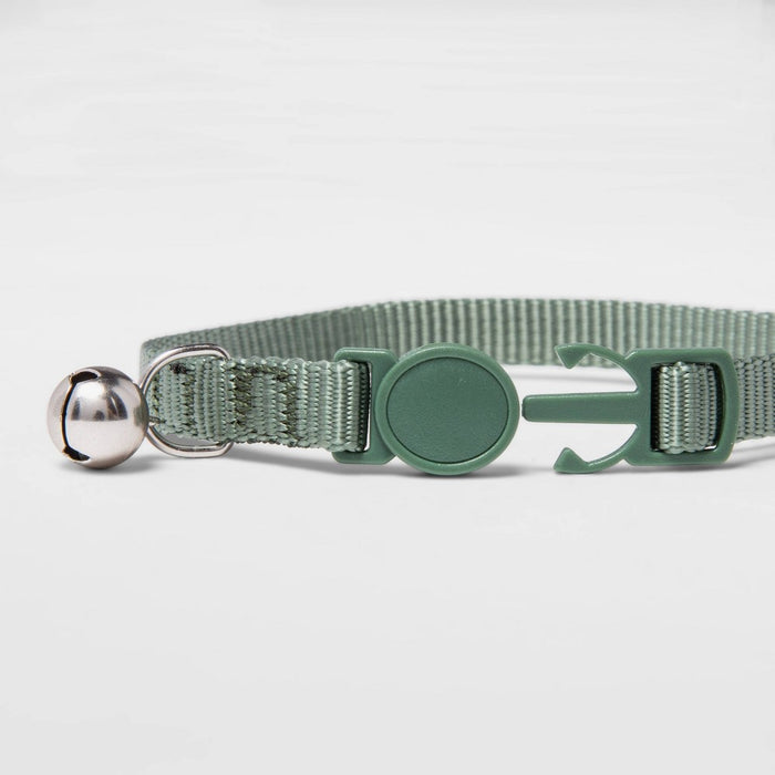 Cat Collar - Olive Green - Boots & Barkley