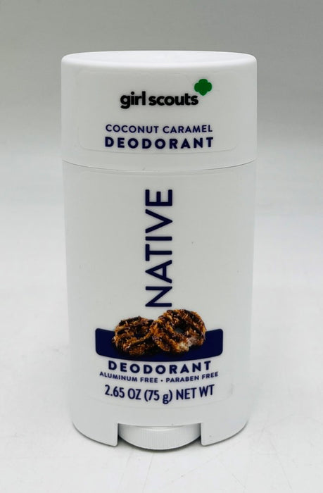 2 PACK Native Limited Edition Girl Scout Coconut Caramel Cookie Deodorant - 2.65oz