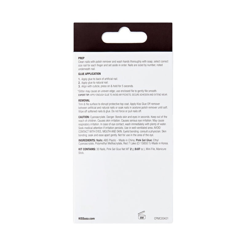 KISS Products Classy Fake Nails - Over the Moon - 33ct