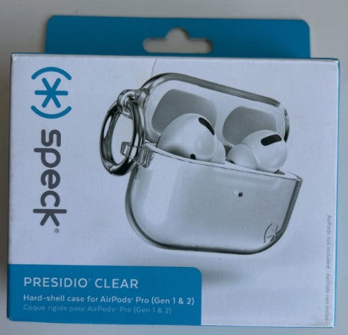 Speck Airpod Pro Gen 1 & 2 Presidio - Clear Case