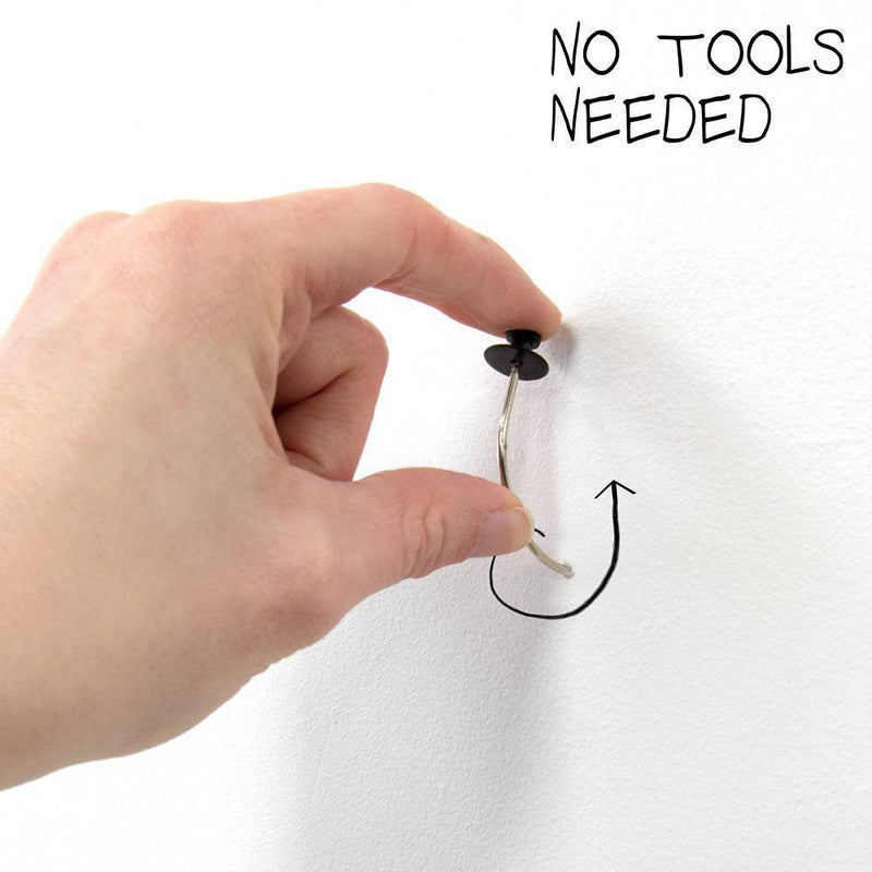 Under the Roof Decorating 20lb Deco Hooks Clear