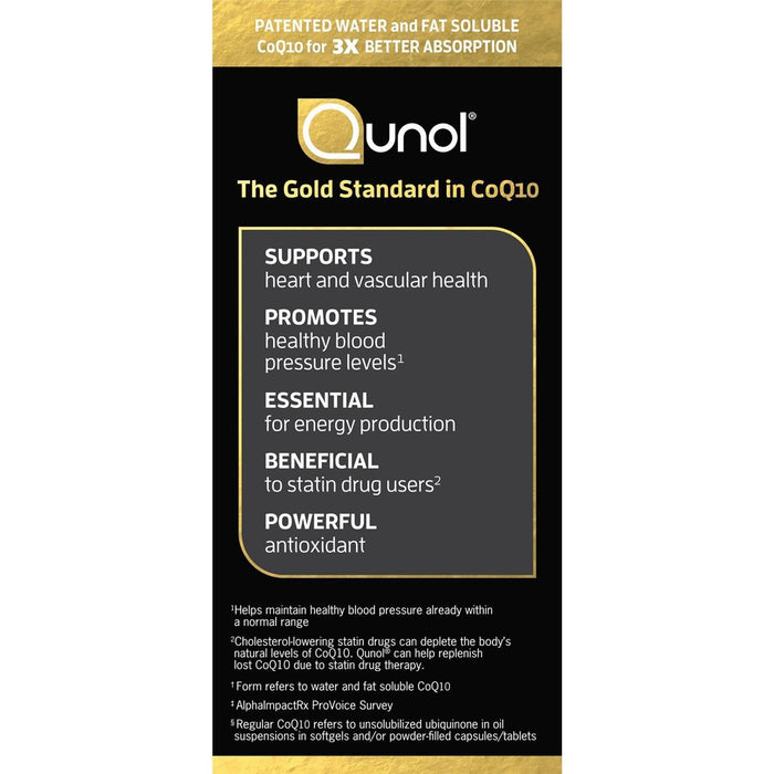 Qunol Ultra CoQ10 Dietary Supplement Softgels - 60ct EXPIRATION: 07/2027