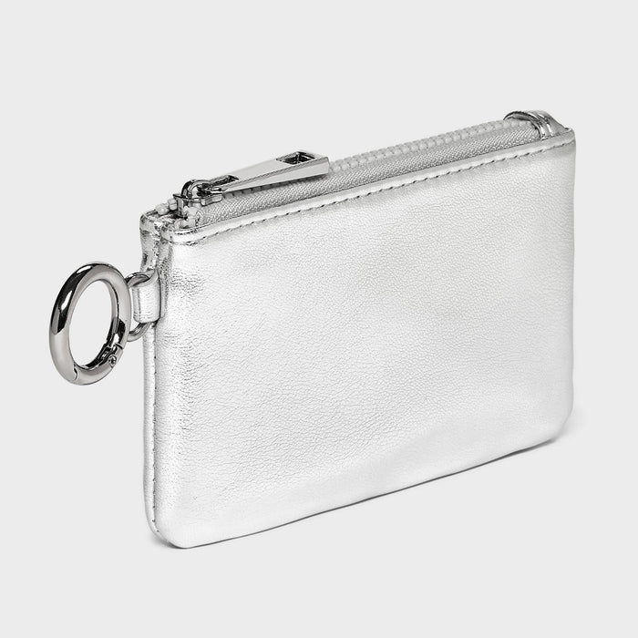 Clip On Wallet - A New Day Silver