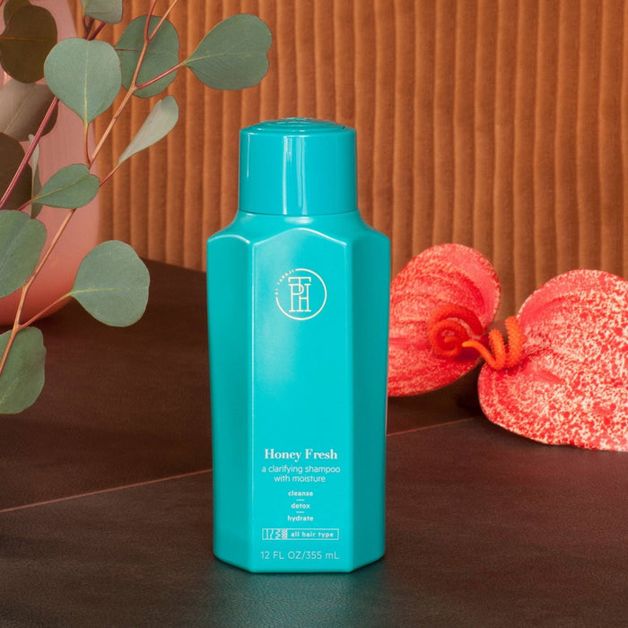TPH By Taraji Honey Fresh Aloe Vera Clarifying Shampoo for Buildup & Oily Hair, Vegan and Sulfate Free - 12 fl oz