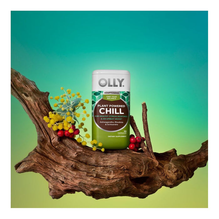 OLLY Plant Powered Chill Adaptogens Capsules - 30ct