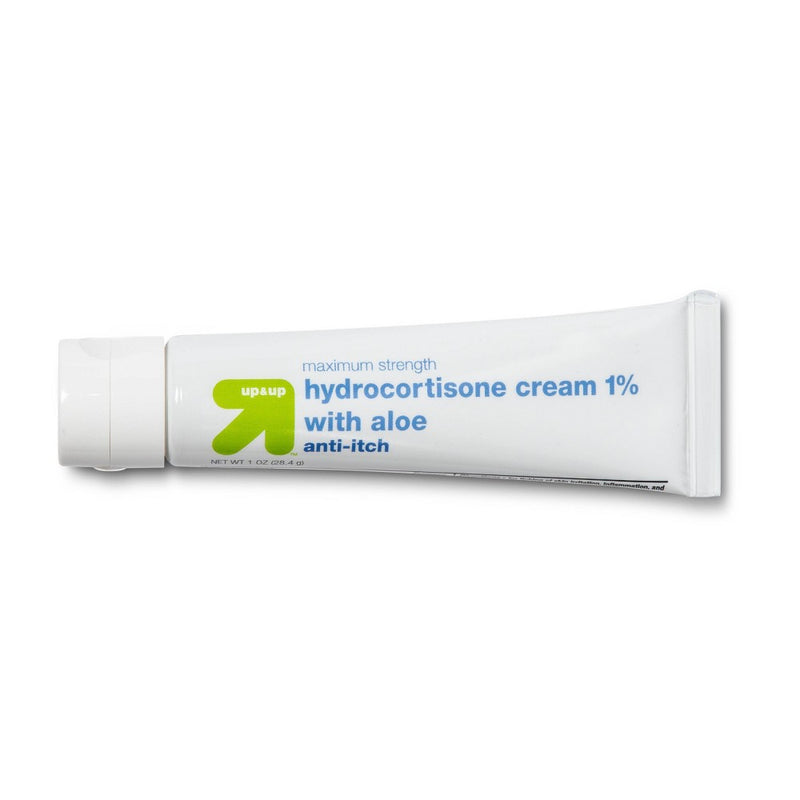 Anti-Itch 1% Hydrocortisone Maximum Strength Cream with Aloe - 1oz - up & up