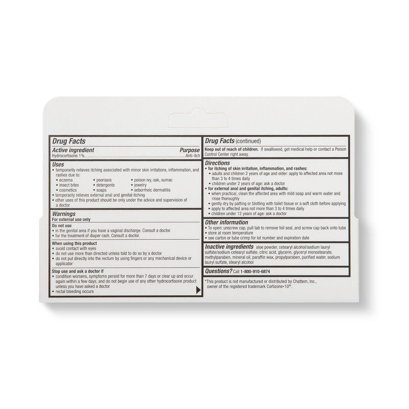 Anti-Itch 1% Hydrocortisone Maximum Strength Cream with Aloe - 1oz - up & up
