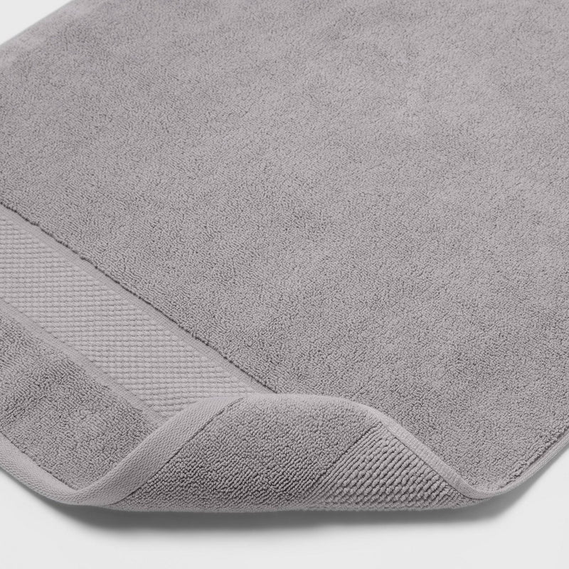 Performance Plus Towel Bath Mat Light Gray - Threshold