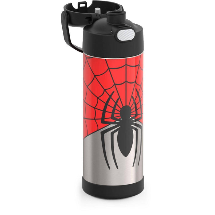 Thermos 16oz Stainless Steel FUNtainer Water Bottle with Bail Handle - Spider-Man
