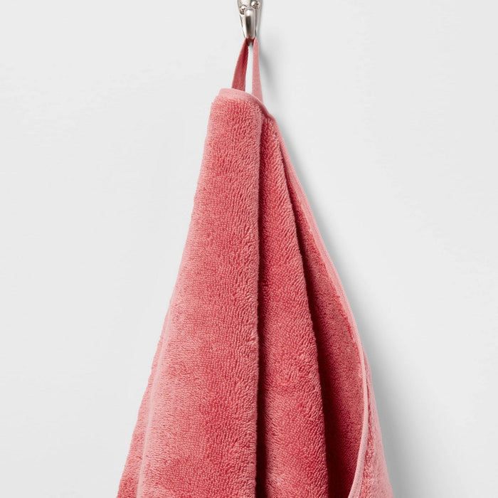 Total Fresh Antimicrobial Oversized Bath Towel Rose Pink - Threshold