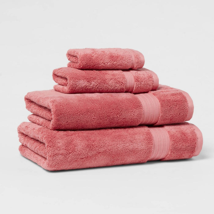Total Fresh Antimicrobial Oversized Bath Towel Rose Pink - Threshold