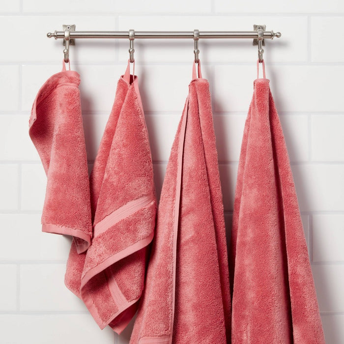 Total Fresh Antimicrobial Oversized Bath Towel Rose Pink - Threshold