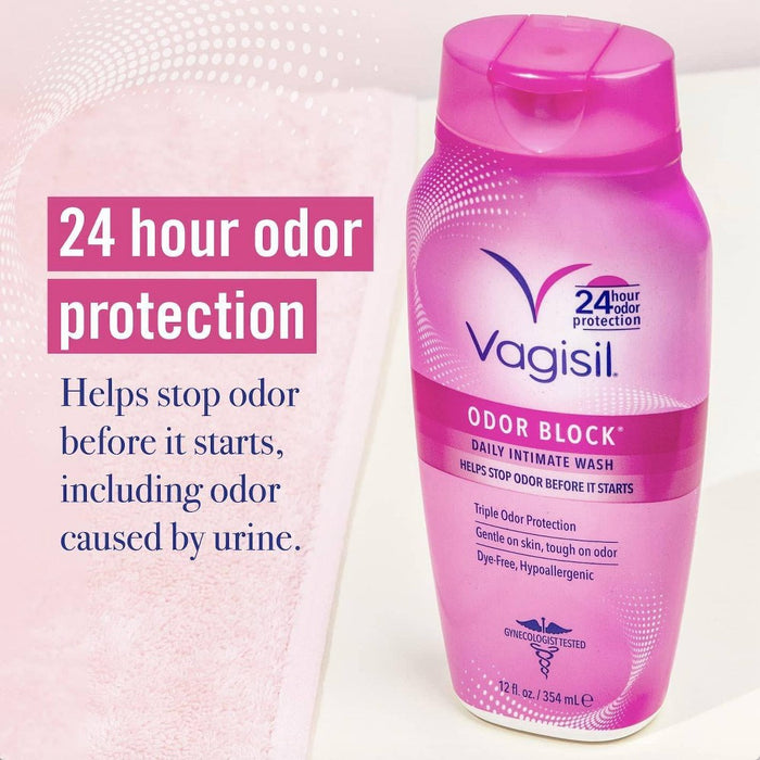 Vagisil Odor Block Daily Intimate Feminine Wash for Women - 3pk/36 fl oz