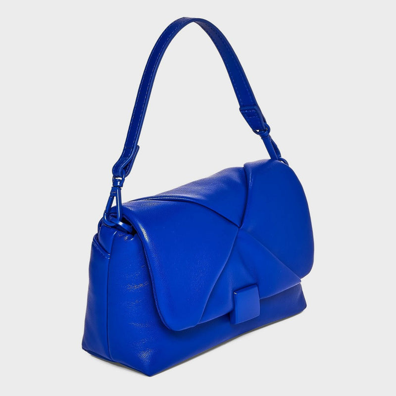 Mini Flap Satchel Handbag - A New Day Dark Blue