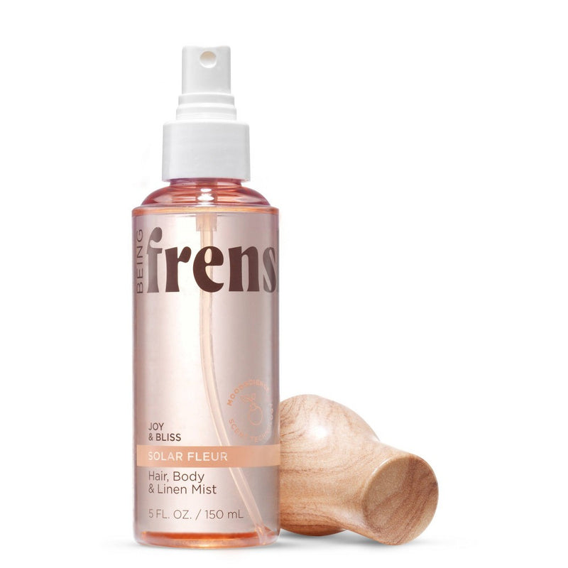 Being Frenshe Hair, Body & Linen Mist Body Spray & Hair Perfume - Solar Fleur - 5 fl oz