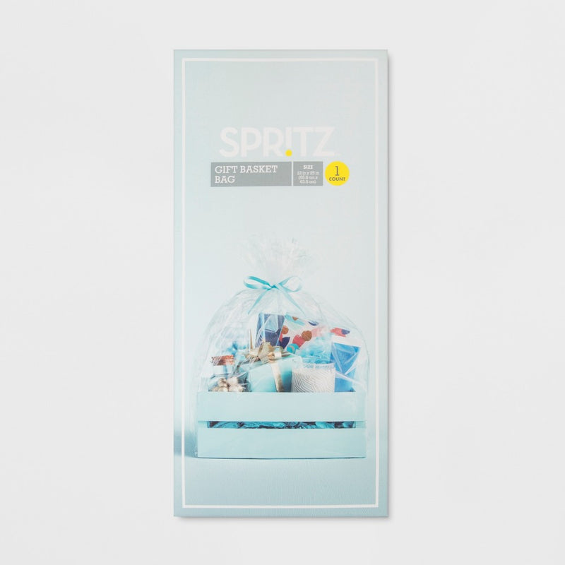 Medium Basket Bag Clear - Spritz