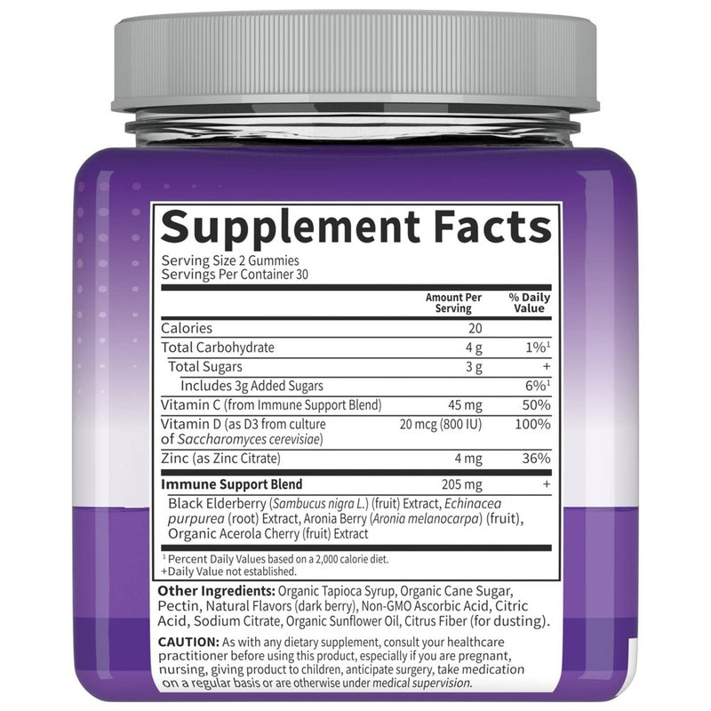 Garden of Life Dr. Formulated Adult Elderberry Gummies - 60ct