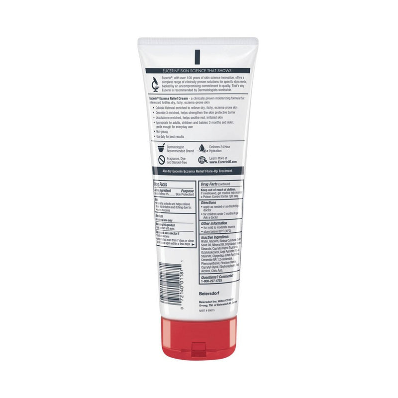 Eucerin Eczema Relief Body Cream for Dry Skin Unscented - 8oz