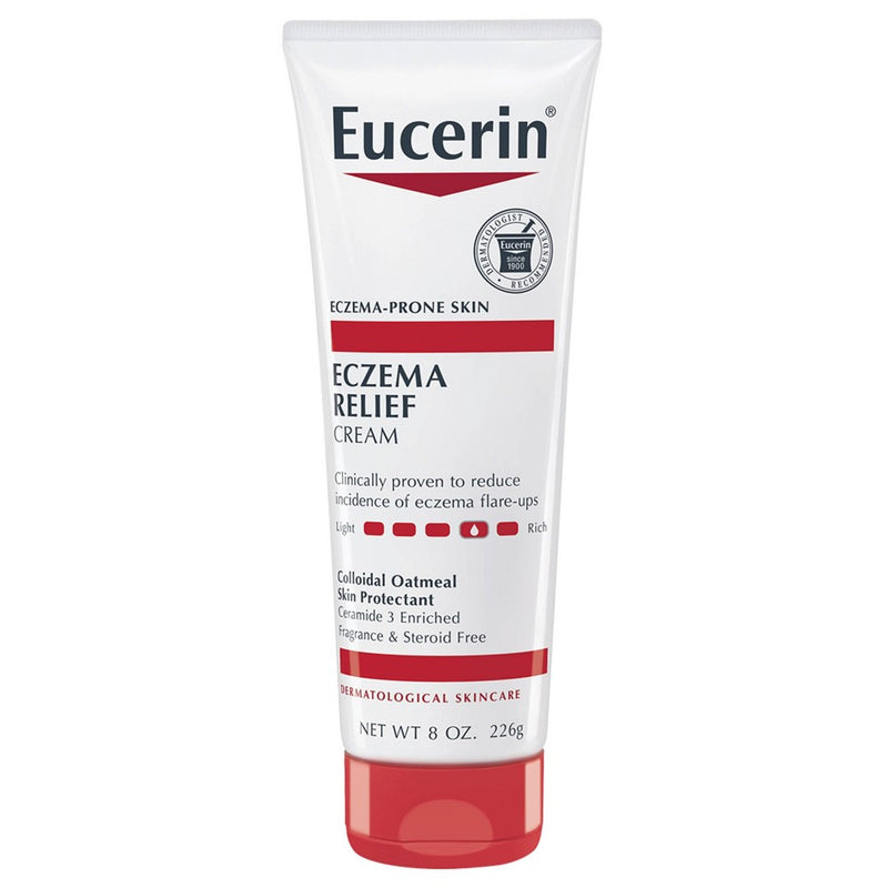 Eucerin Eczema Relief Body Cream for Dry Skin Unscented - 8oz