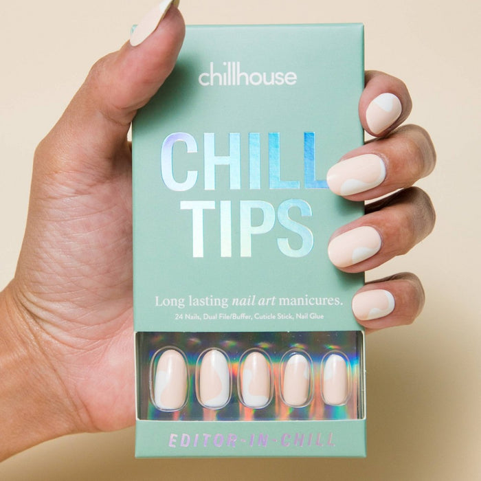 Chillhouse Chill Tips Nail Art Press Ons - Editor-In-Chill