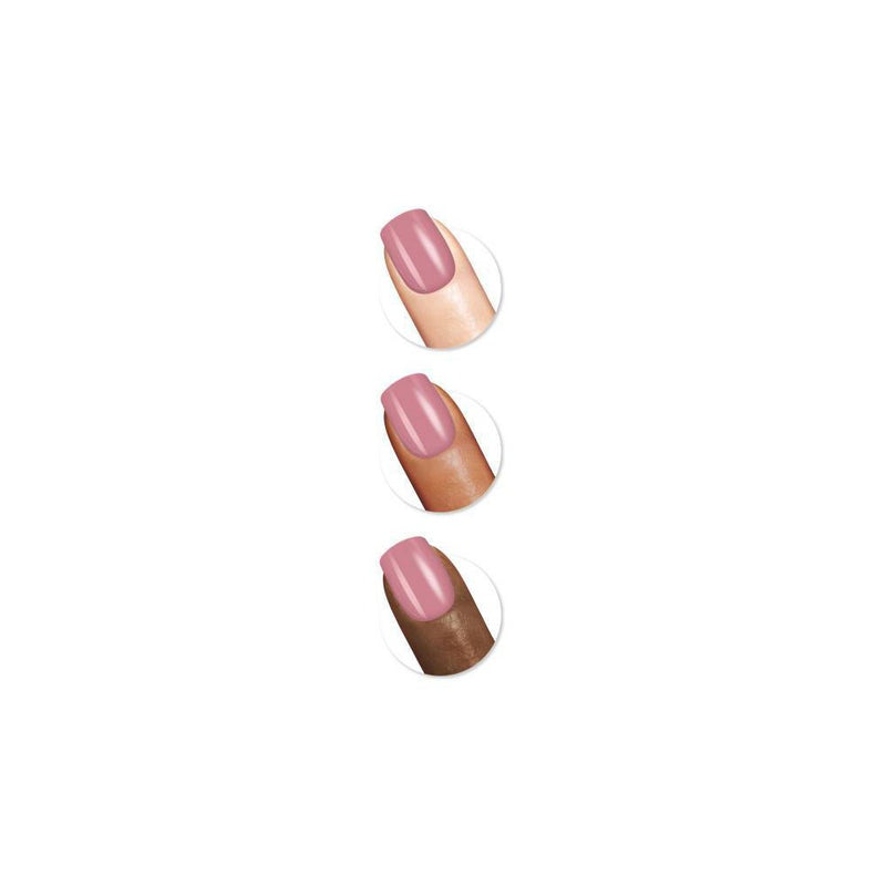 Sally Hansen Salon Effects Perfect Manicure Press on Nails Kit - Square - Pink Clay - 24ct