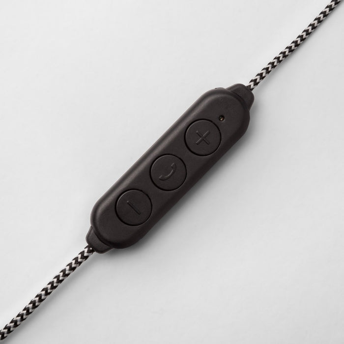 Bluetooth Wireless Braided Earbuds - heyday Gold/Black