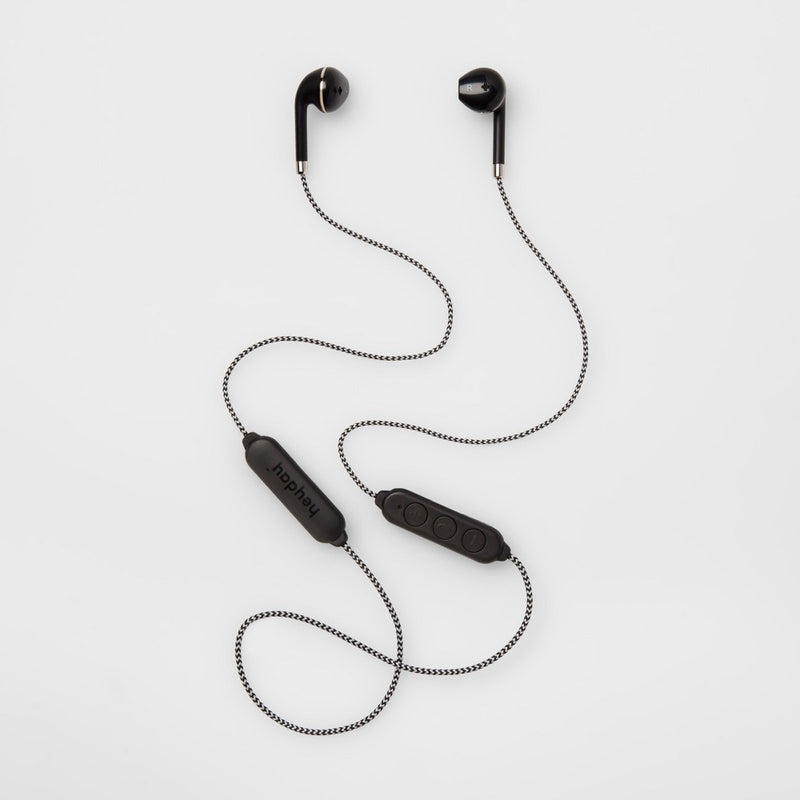 Bluetooth Wireless Braided Earbuds - heyday Gold/Black
