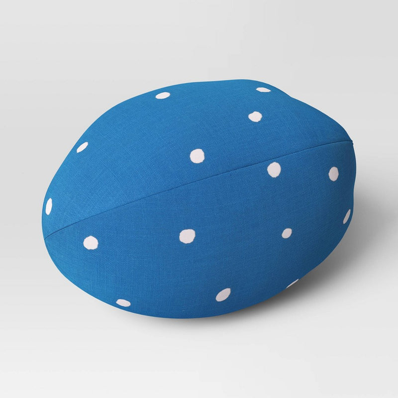 Shaped Easter Egg Throw Pillow Blue - Room Essentials