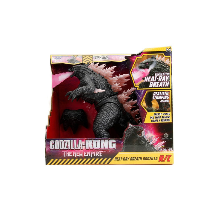 Jada Godzilla x Kong: The New Empire Heat-Ray Breath Godzilla RC