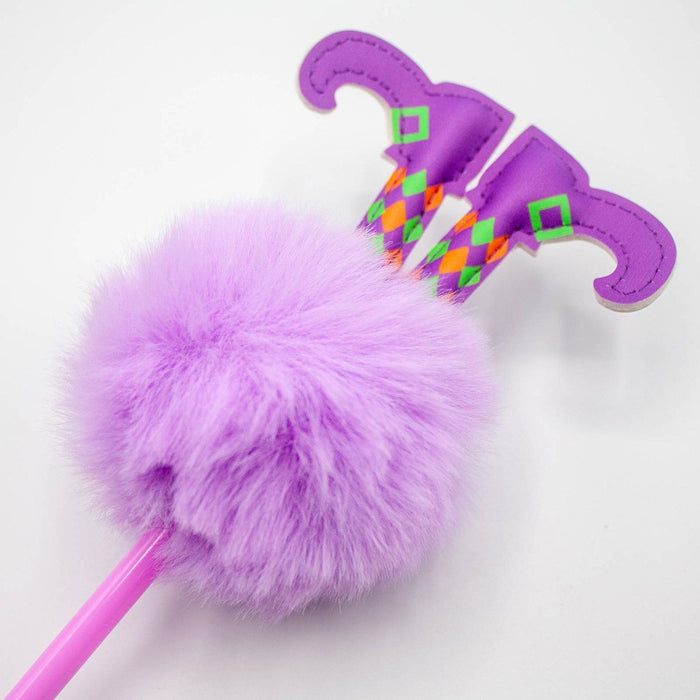 Witch Legs Halloween Puffy Topped Pens