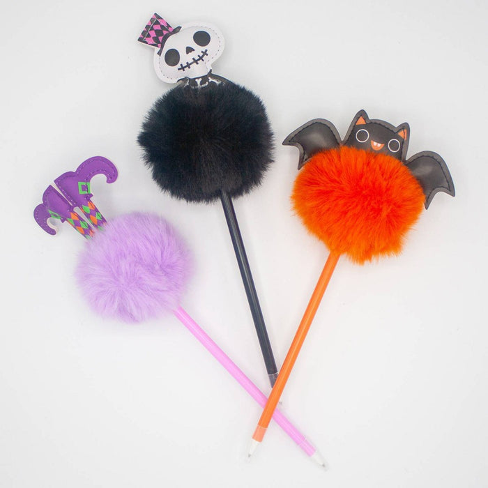 Witch Legs Halloween Puffy Topped Pens