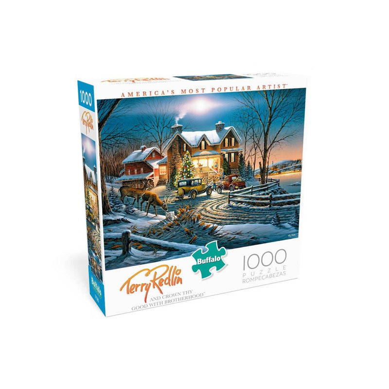 Buffalo Games Terry Redlin: And Crown Thy Good With Brotherhood Puzzle 1000pc