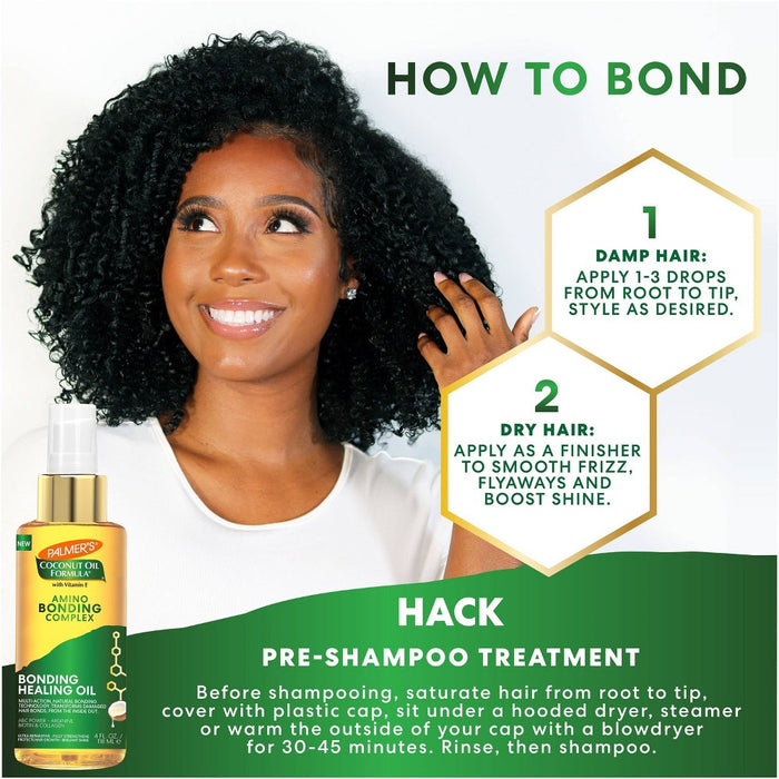 Palmer's Coconut Oil Formula Bonding Hair Oil - 4 fl oz
