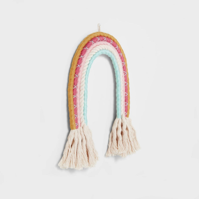 Rainbow Rope Hanging Kids' Wall Decor - Pillowfort