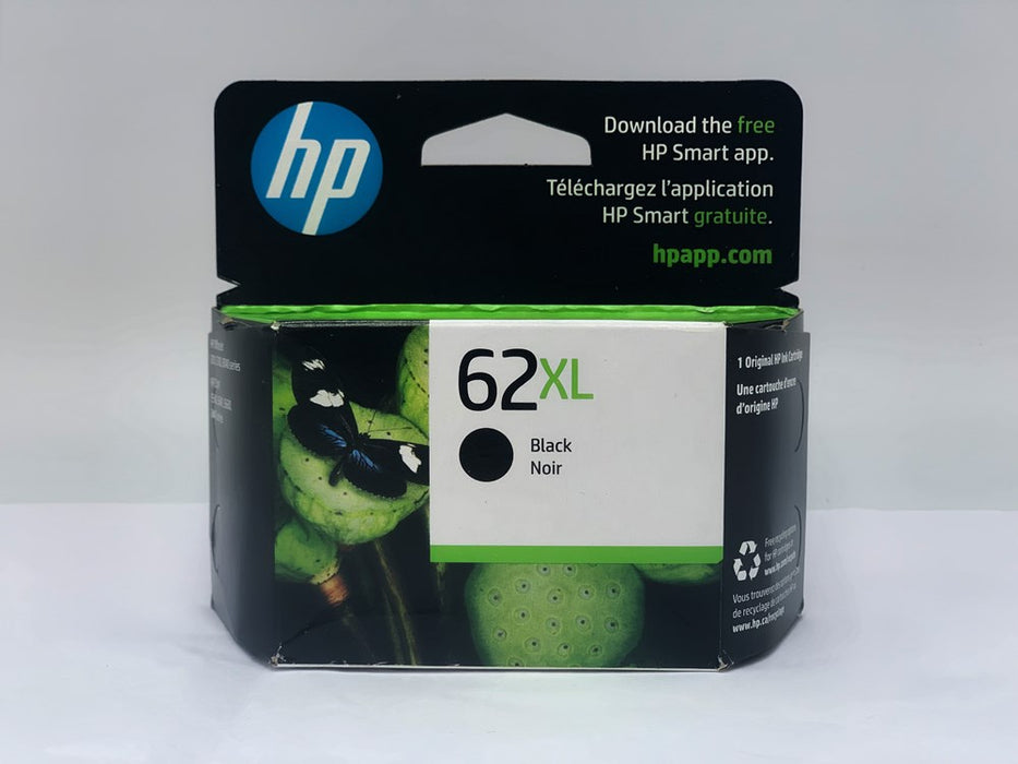 HP 62 Ink Series - High Yield Black Ink Cartridge EXPIRES FEB 2026